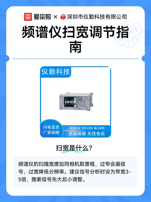频谱仪如何设置频宽