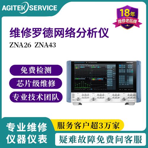 罗德矢量网络分析仪ZNL6校准