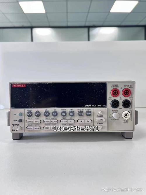 吉时利2000万用表显示调0