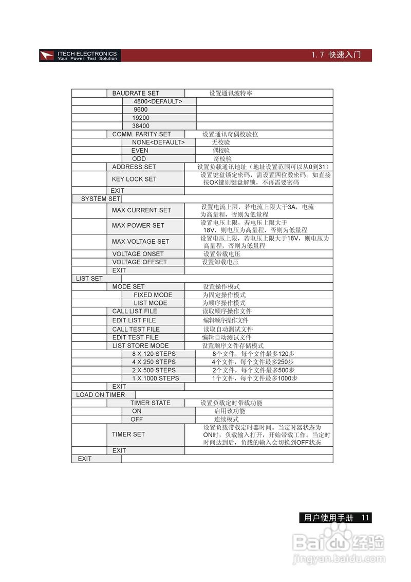艾德克斯IT8512电子负载说明书:[3]