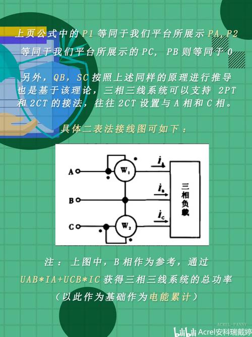 什么是二表法测三相总功率?
