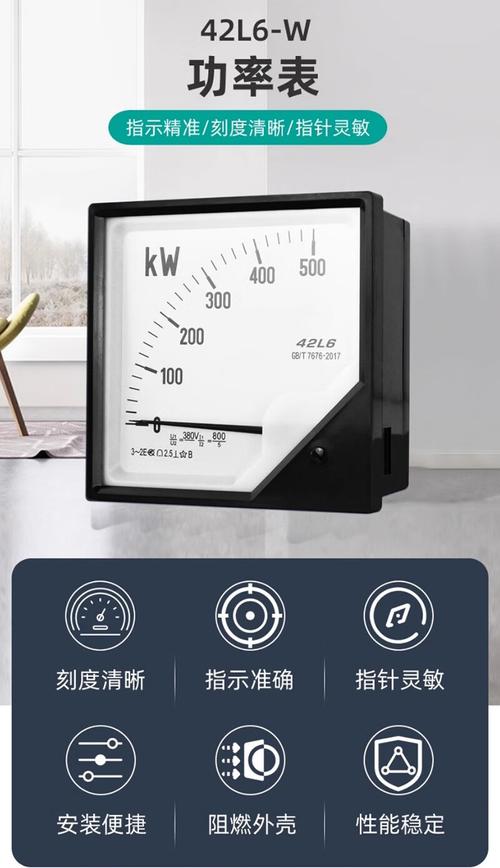 功率表的读数