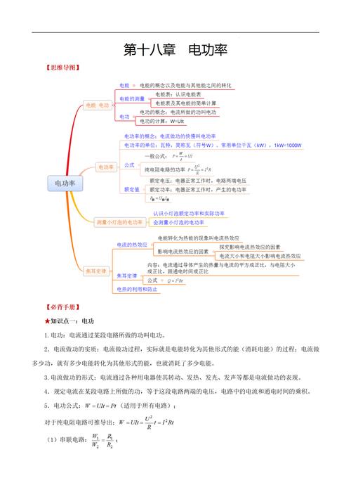 电功率的物理意义